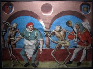 Copia della perduta danza macabra di M. Manuel del cimitero domenicano di Berna (1512-20)